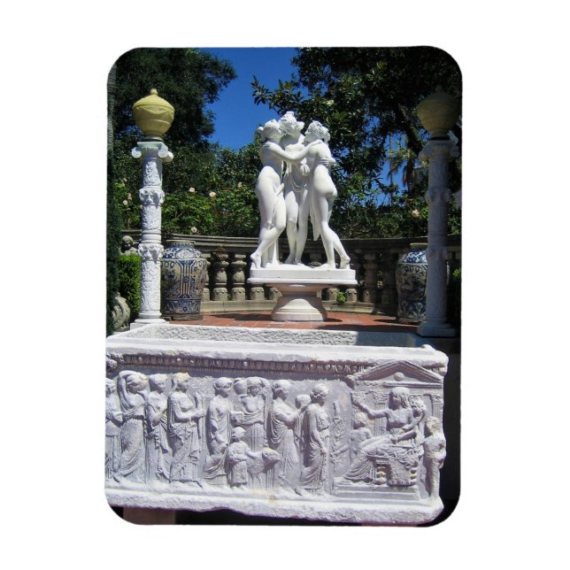 Hearst Castle, San Simeon, California Magnet (Vertical)