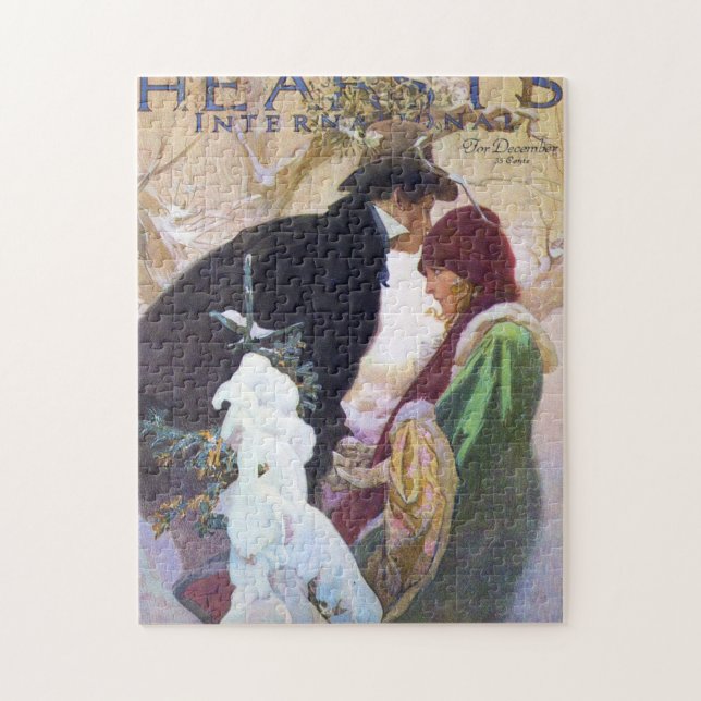 Hearst's International Cover, Alphonse Mucha Jigsaw Puzzle (Vertical)