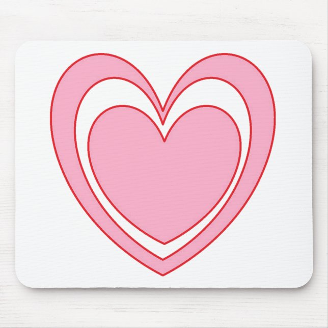 Heart 2 mouse pad (Front)