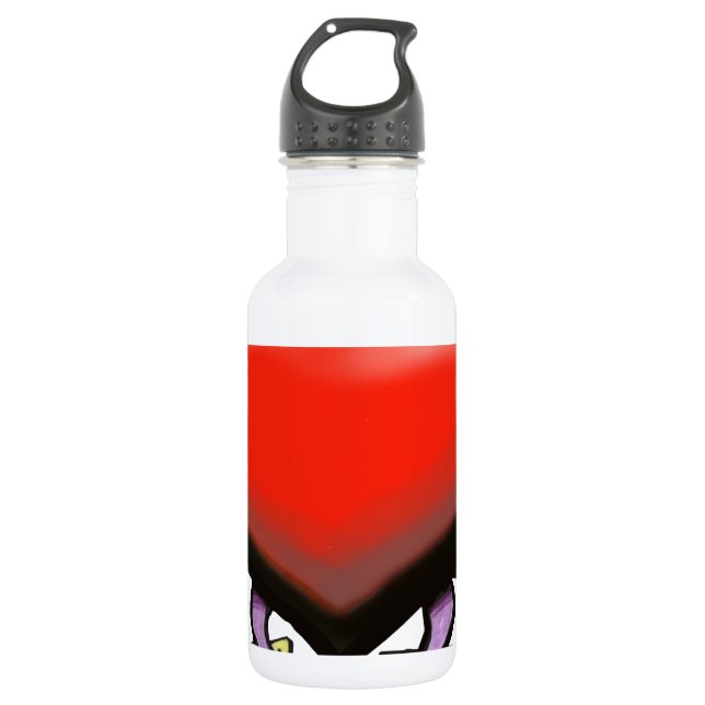 Heart 532 Ml Water Bottle (Front)