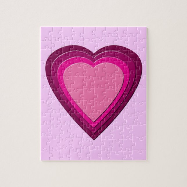 Heart 5 jigsaw puzzle (Vertical)