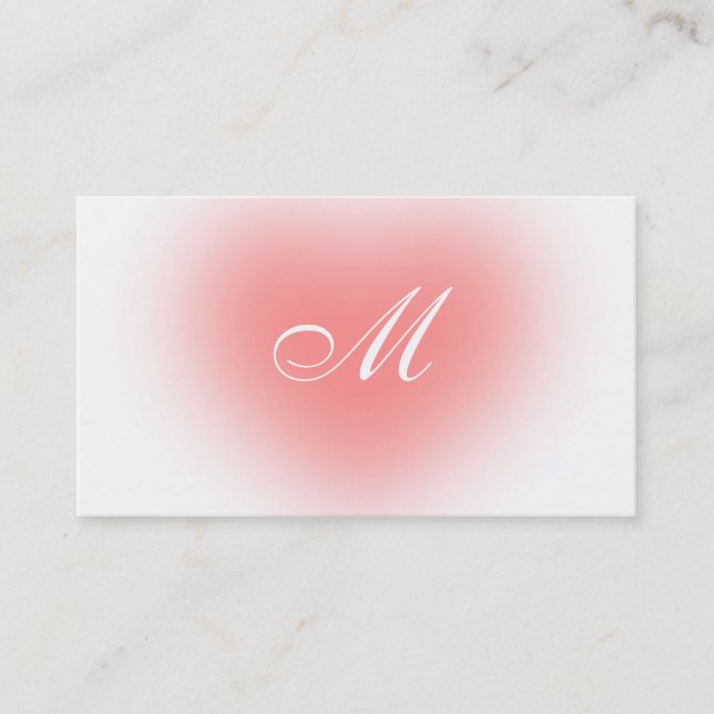 Heart Airbrush Business Card (Front)