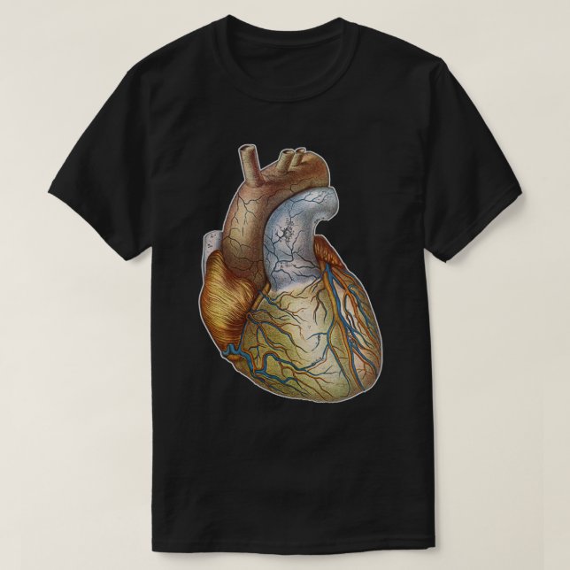 Heart anatomically correct 1 T-Shirt (Design Front)