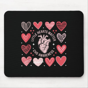 Heart Anatomy Valentine Little Heart Chd Mouse Pad