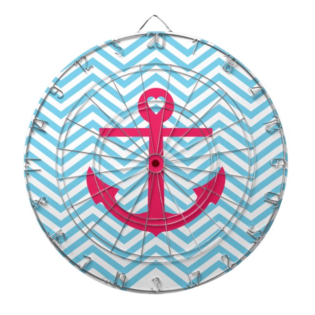 Heart Anchor Dartboard (Front)