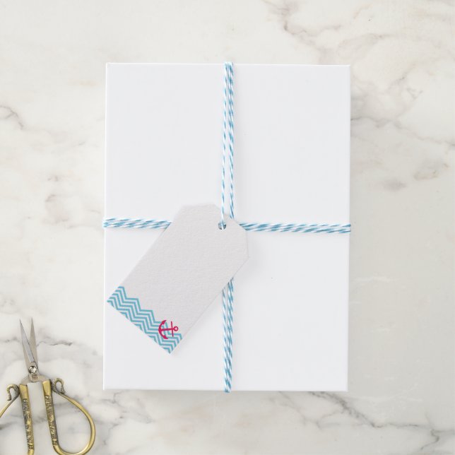 Heart Anchor Gift Tags (With Twine)