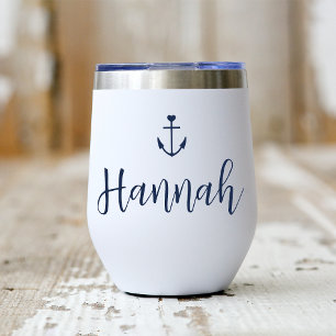 Heart Anchor Personalised Name Bachelorette
