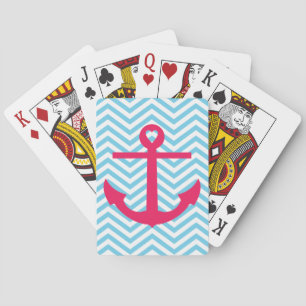 Heart Anchor Playing Cards
