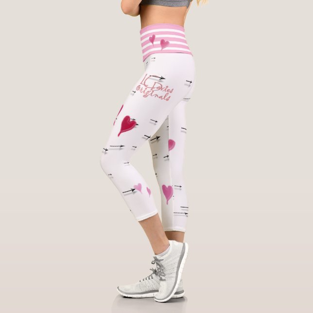 Heart and Arrow Yoga Pants (Left)