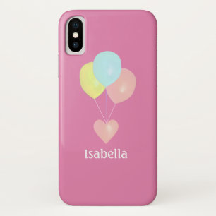Heart and Balloons on Rose Gold Case-Mate iPhone Case