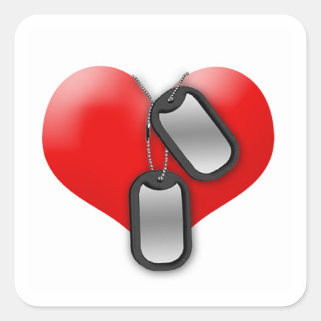 Heart and Dog Tags (Front)