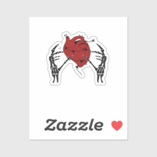 Heart And Hands - Skeleton Heart Hands