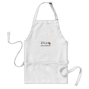 Heart And Hands Skeleton Heart Hands Soft Standard Apron