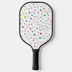 Heart and Little Hearts - Pickleball Lovers Paddle