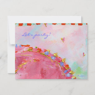 heart and soul party invitation