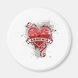 Heart Armenia Magnet