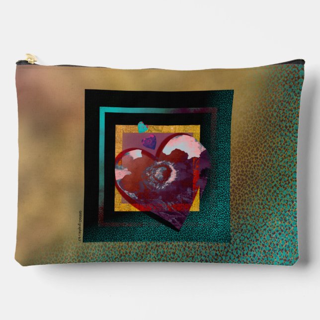 Heart Art Romance Gift Bag  (Front)