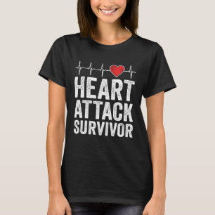 Heart Attack Survivor Heart Disease Awareness Hear T-Shirt