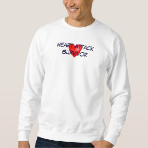 Heart Attack Survivor Sweatshirt
