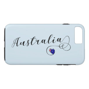 Heart Australia Cell Phone Case, Australian Case-Mate iPhone Case