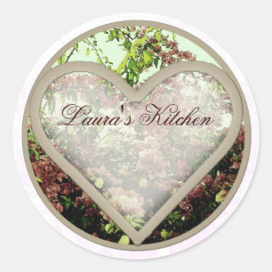 heart azaleas jar labels