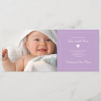 Heart • Baby Announcement