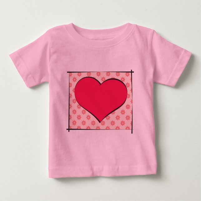 Heart Baby T-Shirt (Front)