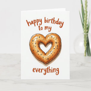 Heart Baked Birthday Card
