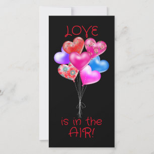 Heart Balloons Be My Valentine