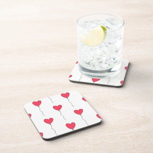 Heart Balloons Coaster