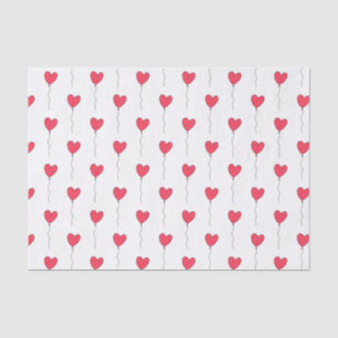 Heart Balloons Tissue Paper