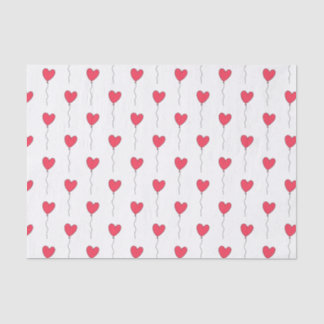 Heart Balloons Tissue Paper