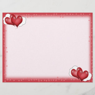 Heart Balloons With Little Hearts Flyer