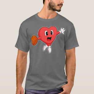 Heart Basketball player Basketball T-Shirt