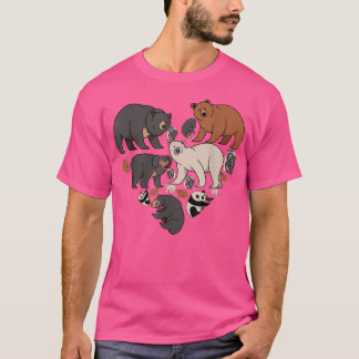 Heart Bear  T-Shirt