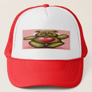 Heart Bear Trucker Hat