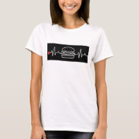 Heart beats for cheeseburger T- Shirt