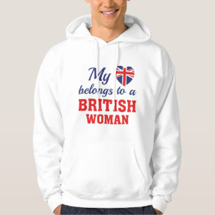 Heart Belongs British Hoodie