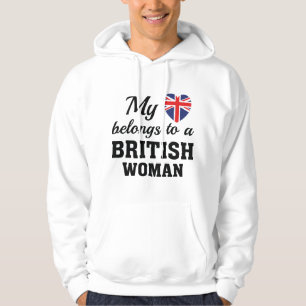 Heart Belongs British Hoodie