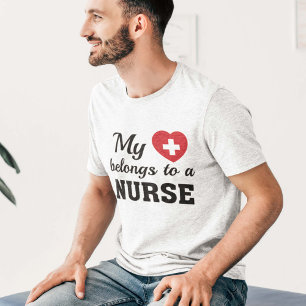 Heart Belongs Nurse T-Shirt