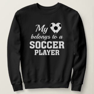 Heart Belongs Soccer Sweatshirt