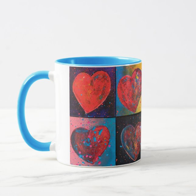 "Heart" Beverage Mug (Left)