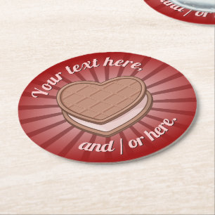 Heart Biscuit Coaster