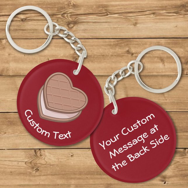 Heart Biscuit Keychain (Creator Uploaded)