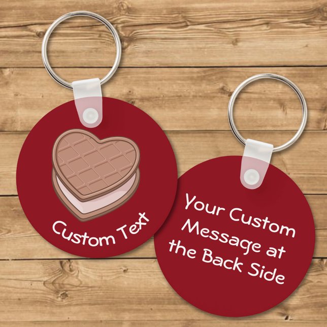 Heart Biscuit Keychain (Creator Uploaded)