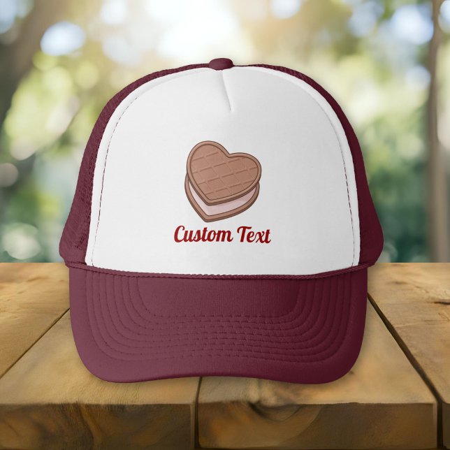 Heart Biscuit Trucker Hat (Creator Uploaded)