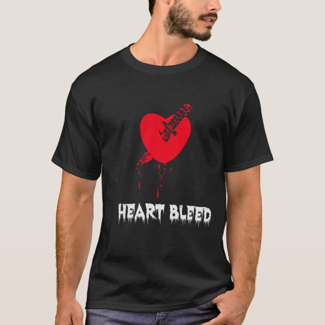 Heart bleed T-Shirt (Front)