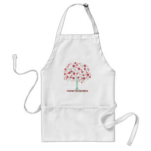Heart Blossoms Apron