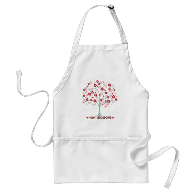 Heart Blossoms Apron (Front)