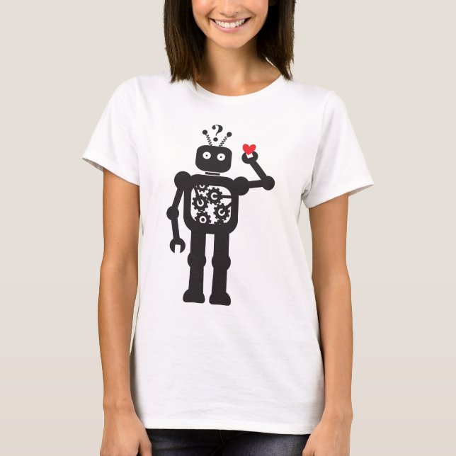 Heart Bot Apparel T-Shirt (Front)